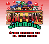 Bust-A-Move Millenium Title Screen